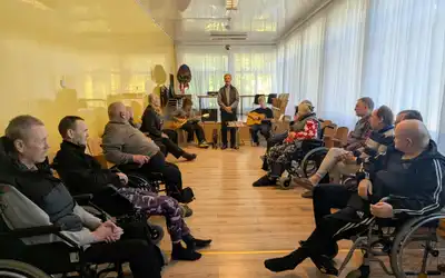 Nuotrauka iš Viešnagės „Gerumo namuose“