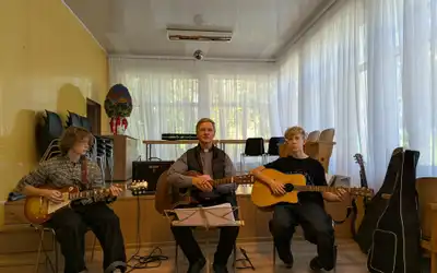 Nuotrauka iš Viešnagės „Gerumo namuose“