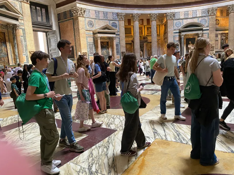 Piligriminė kelionė  į paauglių jubiliejaus dienas Romoje