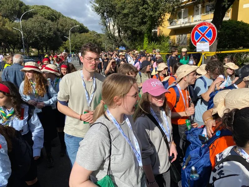 Piligriminė kelionė  į paauglių jubiliejaus dienas Romoje