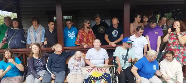 Nuotrauka iš „Dėkojame už nuostabią „Tikėjimo ir šviesos“ bendruomenės stovyklą Onupyje!