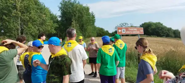 Nuotrauka iš „Dėkojame už nuostabią „Tikėjimo ir šviesos“ bendruomenės stovyklą Onupyje!