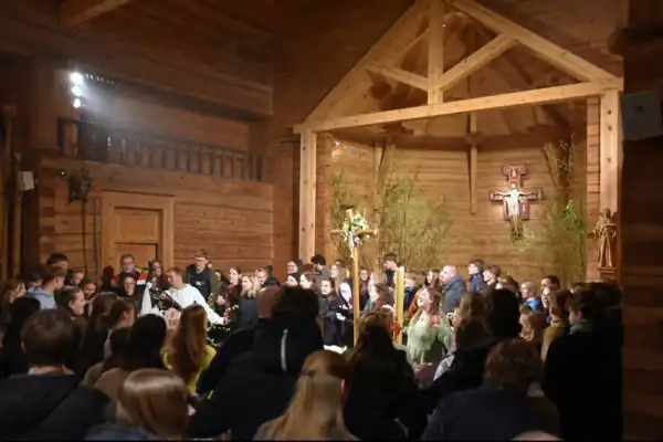 Nuotrauka iš Jaunimo šv. Velykos Baltriškėse