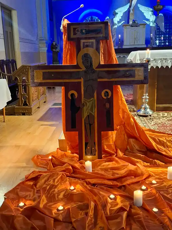 Nuotrauka iš Gavėnios Taizé pamaldėlės