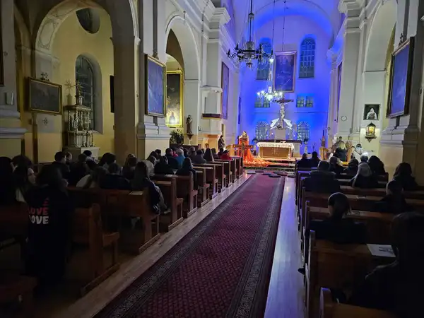 Nuotrauka iš Gavėnios Taizé pamaldėlės