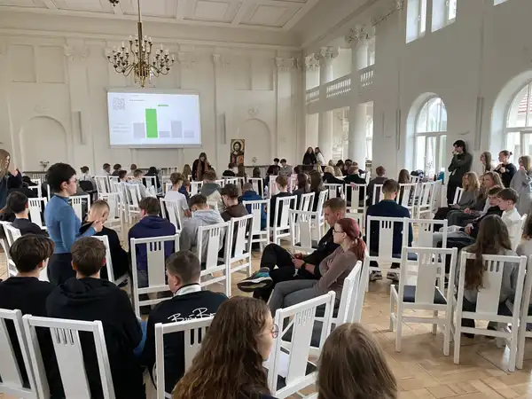 Nuotrauka iš „Užtvirtink“ akimirkos